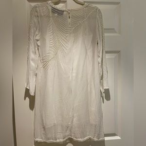 Rory Beca Haldi Beaded Peacock Dress size xs